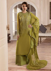 Elyssa By Sahane Embroidered Chiffon 3 Piece Unstitched Suit SNE25EF D-CT-19001 EVE